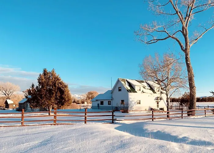 Stunning With Fire Pit In Saratoga, Wyoming *